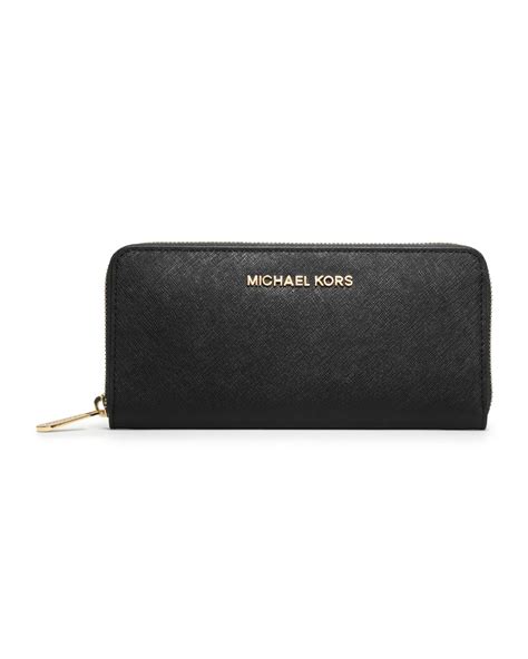 michael kors black and white saffiano wallet|Michael Kors saffiano leather satchel.